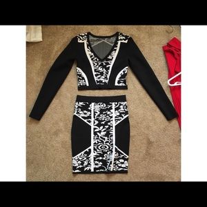 Two piece Flattering Fitted set